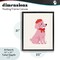 Stupell Industries French Poodle in Beret Floating Frame, design by Jessica Beck